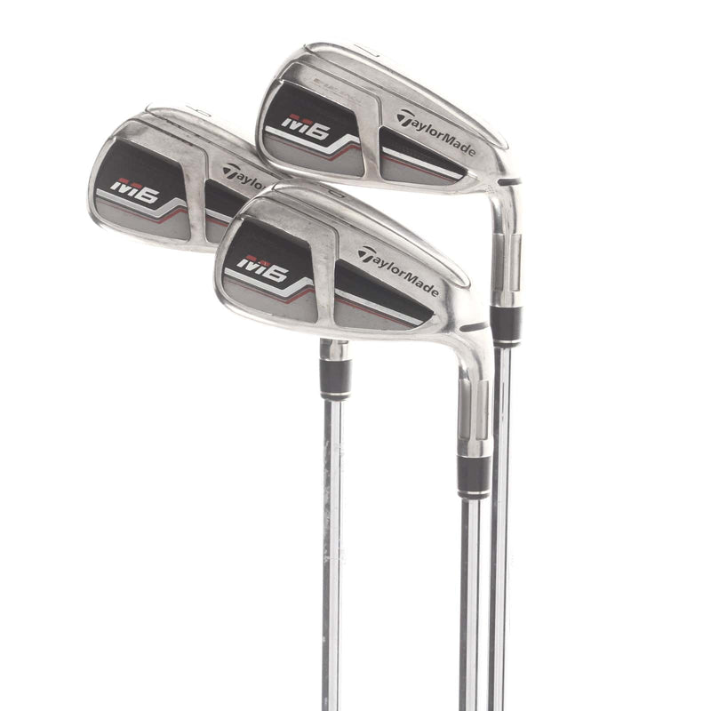 TaylorMade M6 Steel Mens Right Hand Irons 7-PW Regular - KBS Max 85