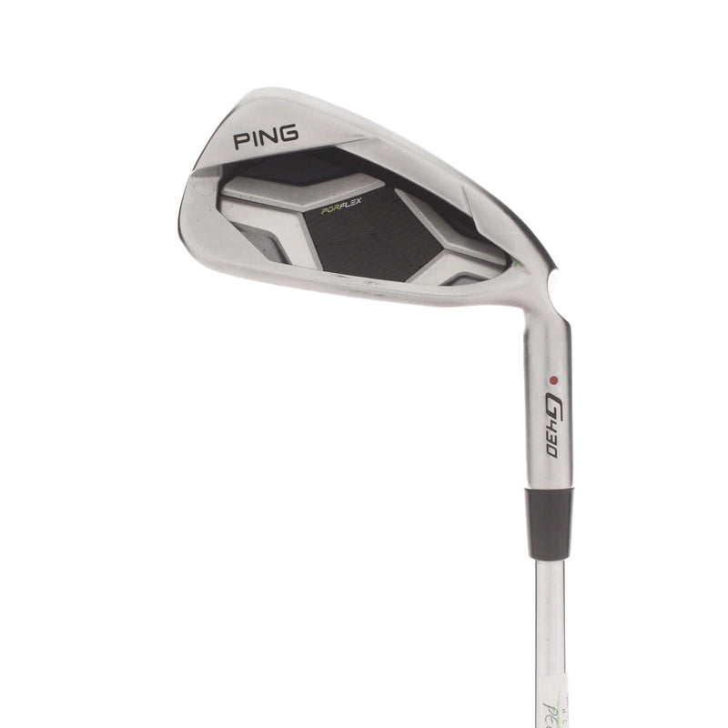 Ping G430 Steel Mens Right Hand 6 Iron Red Dot 25.5* 2* Flat Regular - Dynamic Gold 105 R300