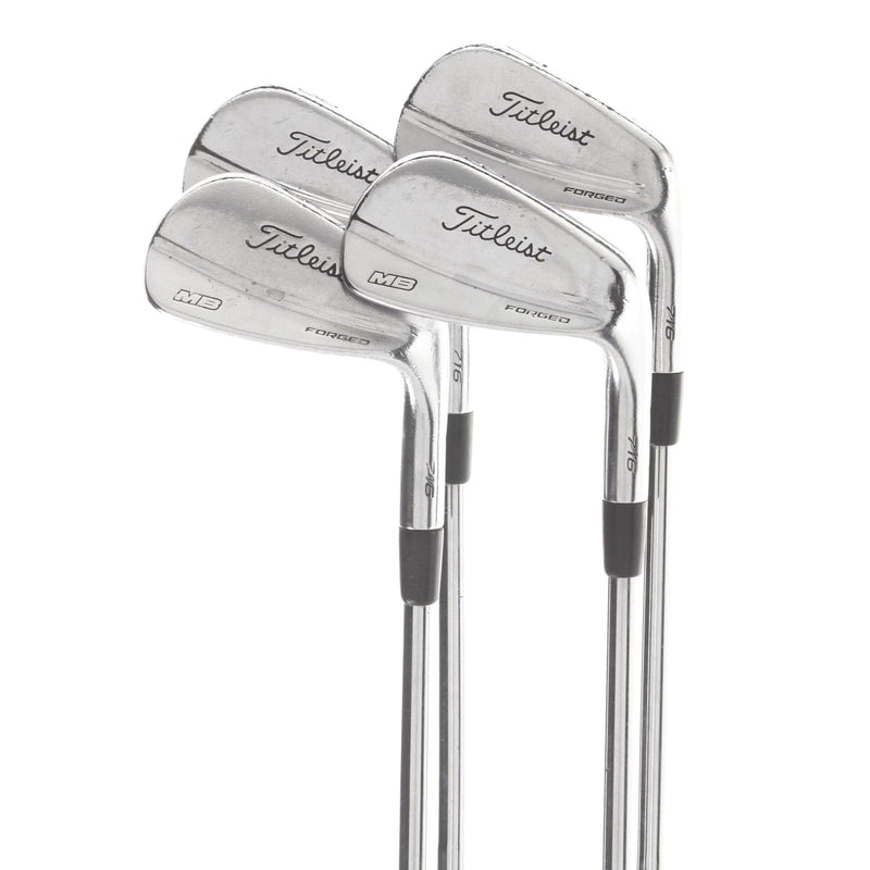 Titleist 716 MB Steel Mens Right Hand Irons 7-PW Stiff - KBS Tour