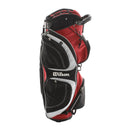 Wilson Cart Bag - Black/Red/White