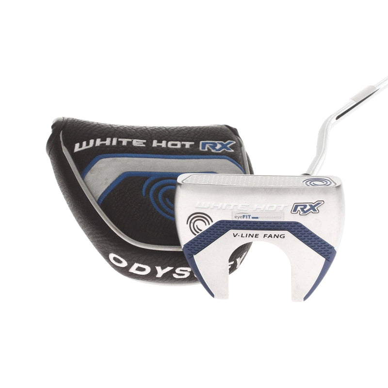 Odyssey White Hot RX V-Line Mens Right Hand Putter 34" Mallet - Odyssey