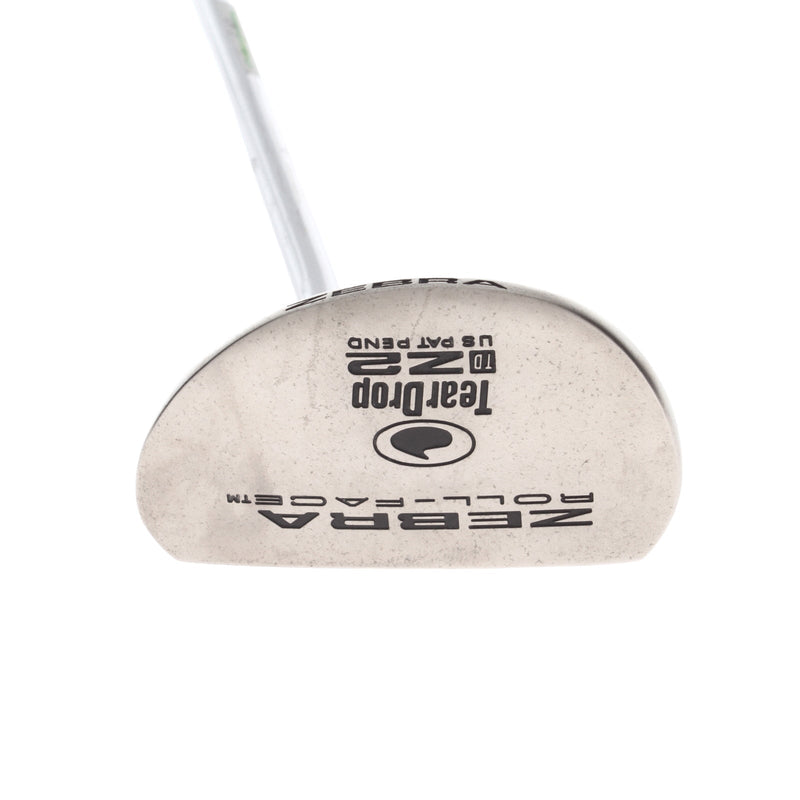 Zebra Tear Drop Z2 Mens Right Hand Putter 34" Mid-Mallet - Zebra