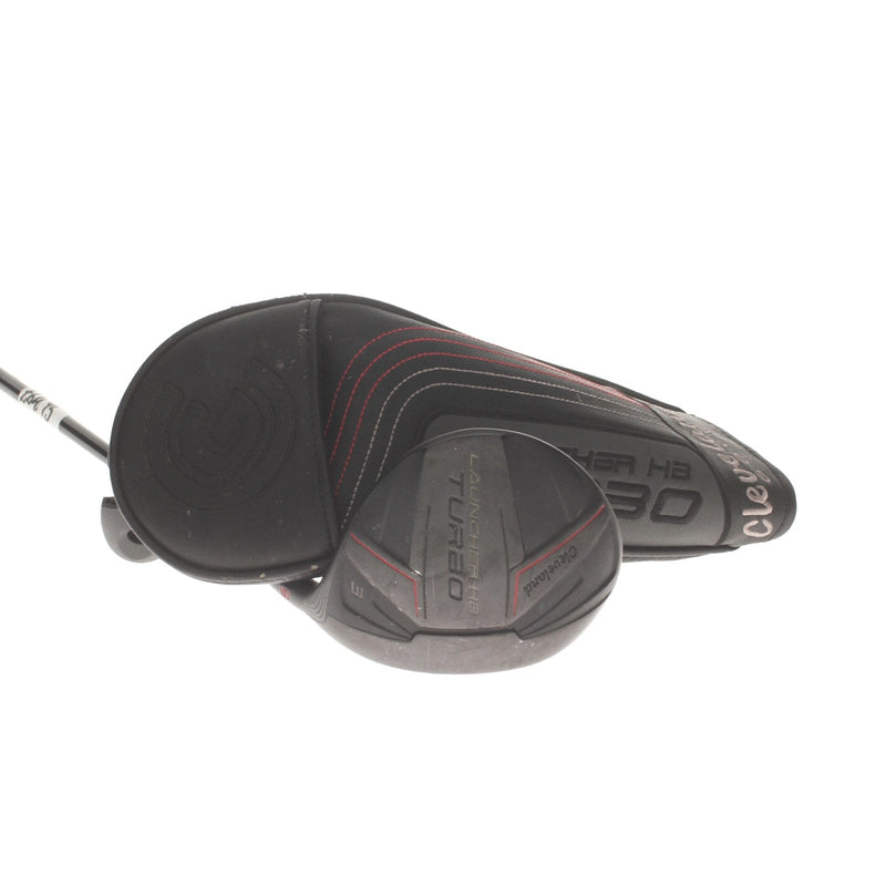 Cleveland Launcher HB Turbo Graphite Mens Right Hand Fairway 3 Wood 15* Regular - Miyazaki C.Kua 5R