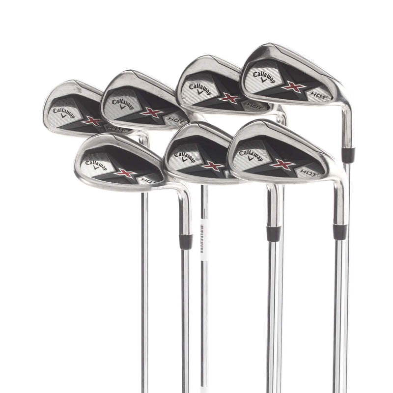 Callaway X Hot Steel Mens Right Hand Irons 5-SW Regular - True Temper XP95