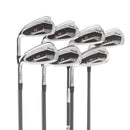 Ping G410 Graphite Mens Left Hand Irons 5-SW Green Dot 2* Upright Soft Regular - Ping Alta CB AWT