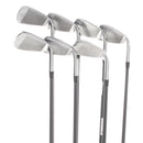 Ping G410 Graphite Mens Left Hand Irons 5-SW Green Dot 2* Upright Soft Regular - Ping Alta CB AWT
