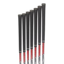 Ping G410 Graphite Mens Left Hand Irons 5-SW Green Dot 2* Upright Soft Regular - Ping Alta CB AWT