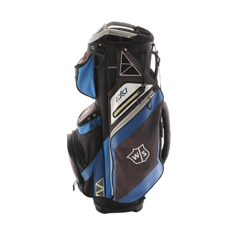 Wilson EXO Cart Bag - Black/White/Blue