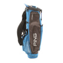 Ping 4 Series Stand Bag - Black/Blue/Grey