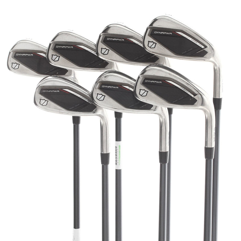 Wilson Dynapwr Max Graphite Mens Right Hand Irons 5-GW  Regular - UST Mamiya Recoil F3 75