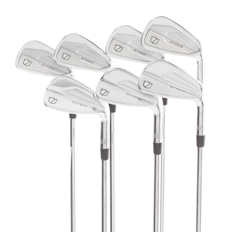 Wilson Staff Model Steel Mens Right Hand Irons 4-PW  Stiff - N.S.Pro Modus3 Tour 105