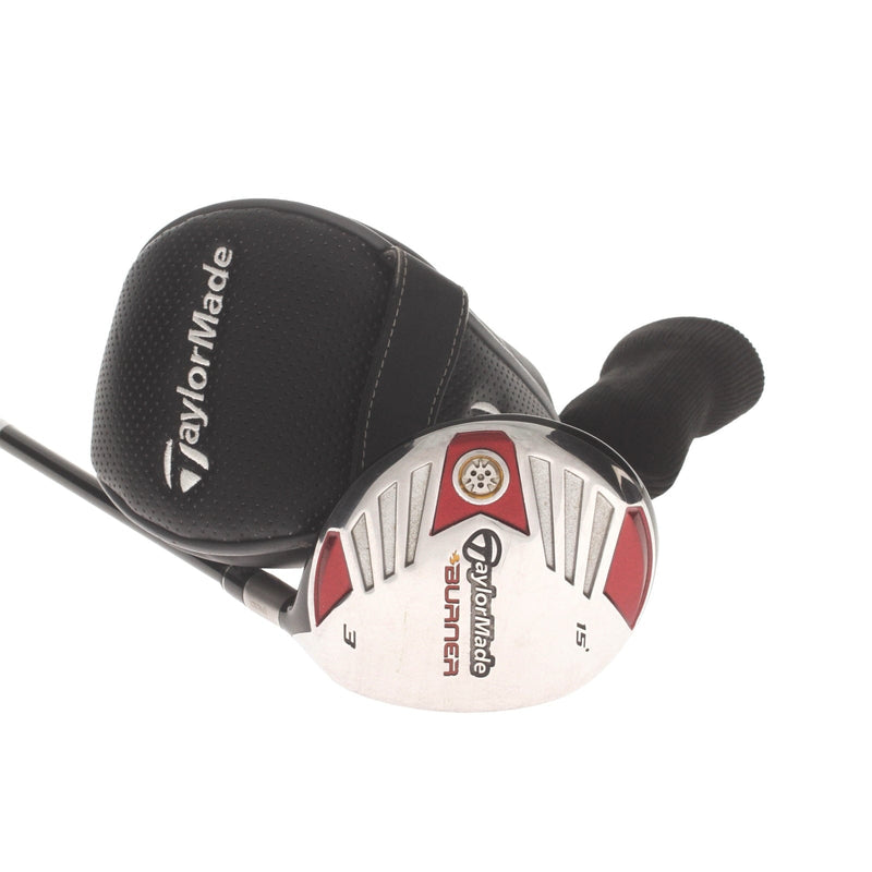TaylorMade Burner Graphite Mens Right Hand Fairway 3 Wood 15* Regular - REAX 50
