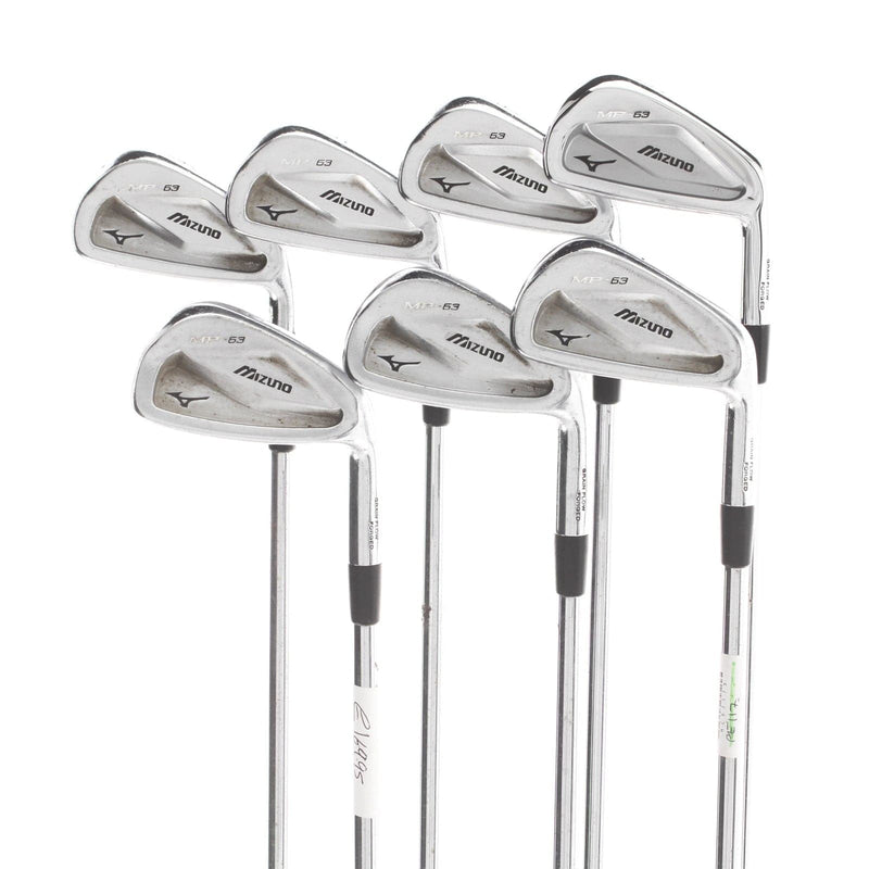 Mizuno MP-63 Steel Mens Right Hand Irons 3-9 Regular - Dynamic Gold