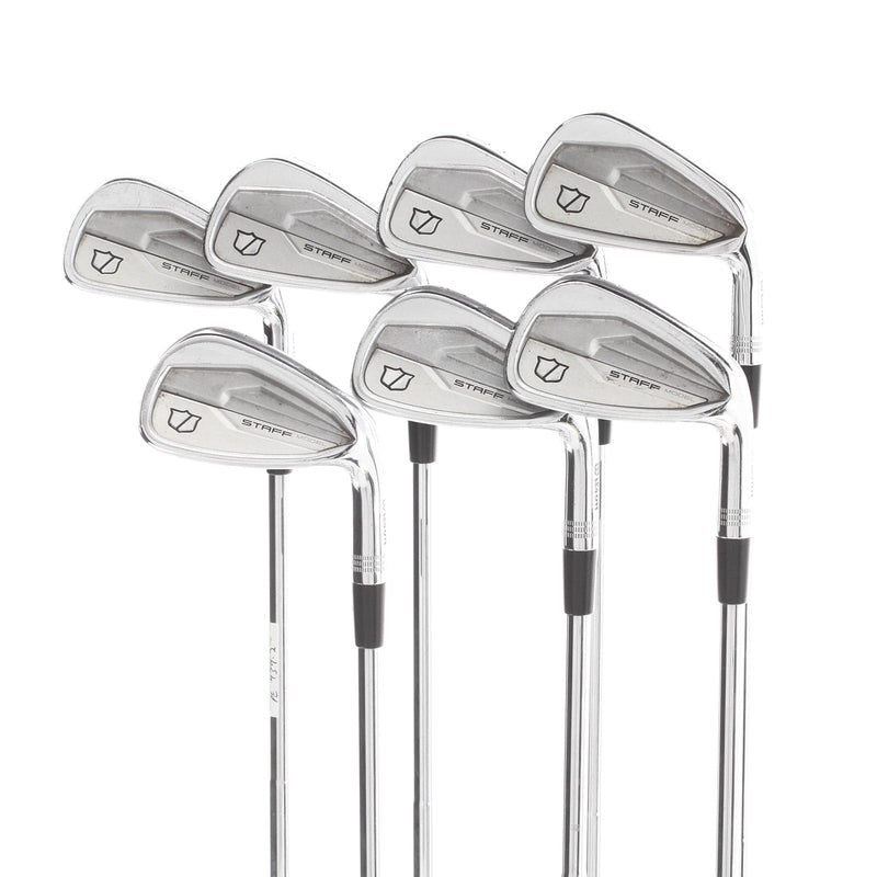 Wilson Model CB Steel Mens Right Hand Irons 4-PW Stiff - Dynamic Gold Mid 115
