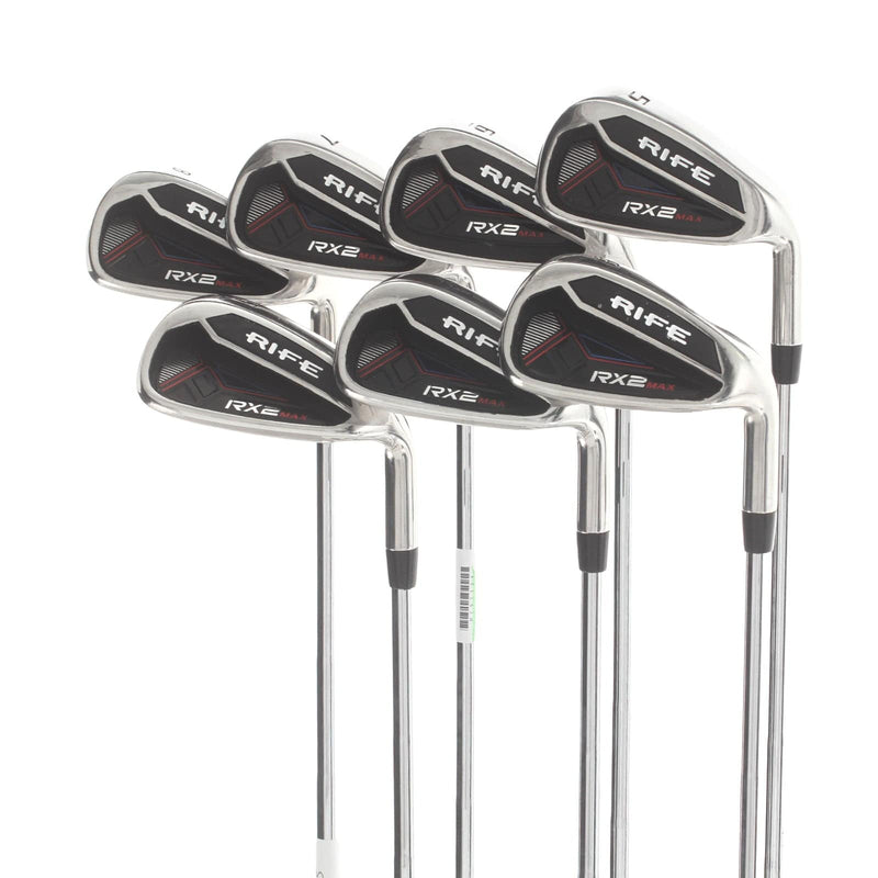 Rife RX2 Steel Mens Right Hand Irons 5-SW Regular - Rife