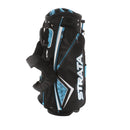 Strata Stand Bag - Black/White/Blue