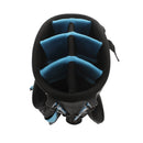 Strata Stand Bag - Black/White/Blue