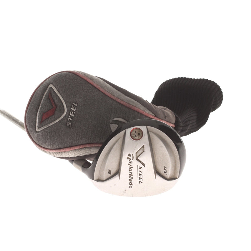 TaylorMade V-Steel Steel Mens Right Hand Fairway 5 Wood 18* Stiff - Dynamic Gold