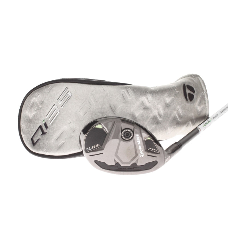 TaylorMade Qi35 Max Graphite Mens Left Hand 4 Hybrid 23* Regular - Fujikura Airspeeder 50-R