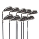 Callaway Big Bertha 1996 Graphite Mens Left Hand Irons 3-PW+LW Firm - RCH 90