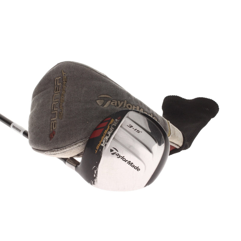 TaylorMade Burner Superfast Graphite Mens Right Hand Fairway 3 Wood 15* Regular - Matrix Ozik