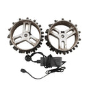 Motocaddy S3 3-Wheel Electric Trolley 18 Hole Lithium - Black