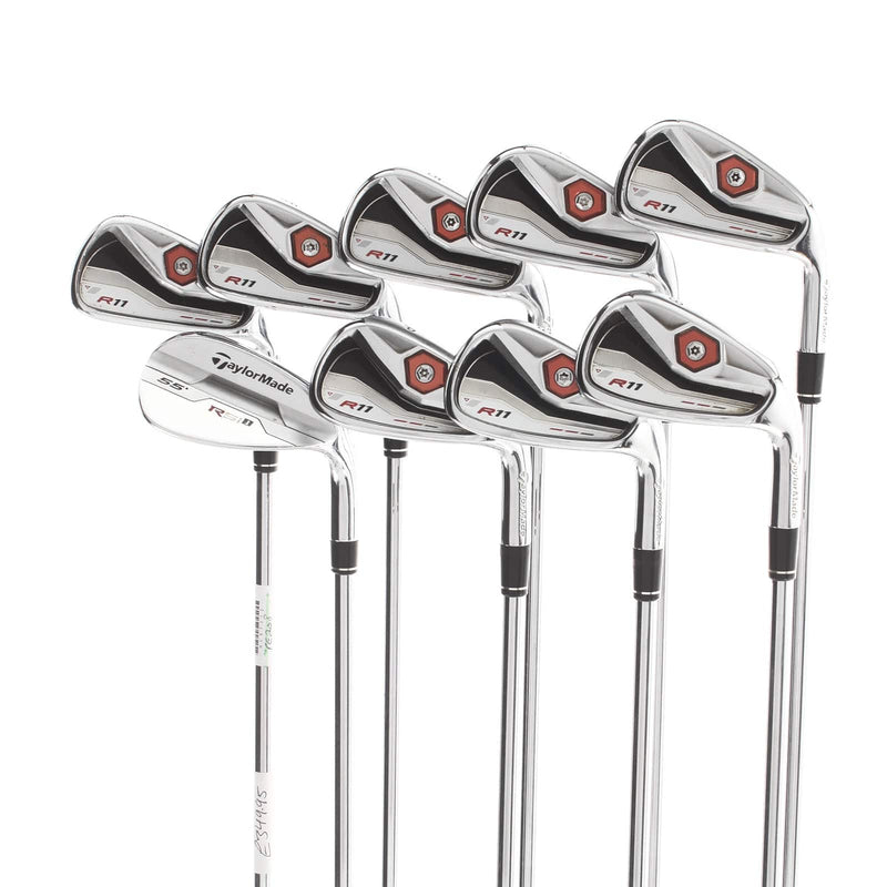 TaylorMade R11 Steel Mens Right Hand Irons 3-SW Regular - KBS 90