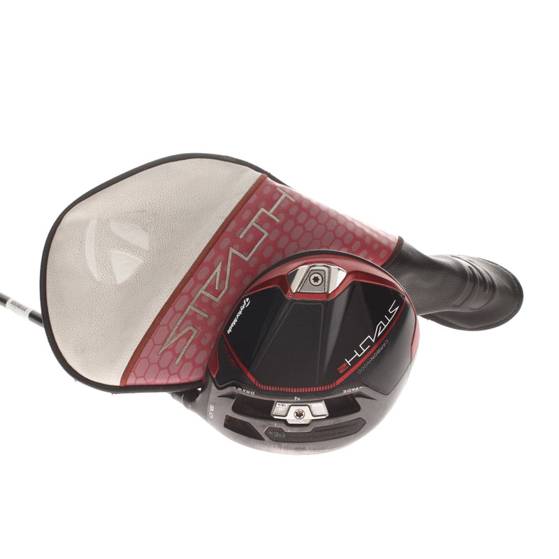TaylorMade Stealth 2 Plus Graphite Mens Right Hand Driver 9* Stiff - Kai'li White 60s