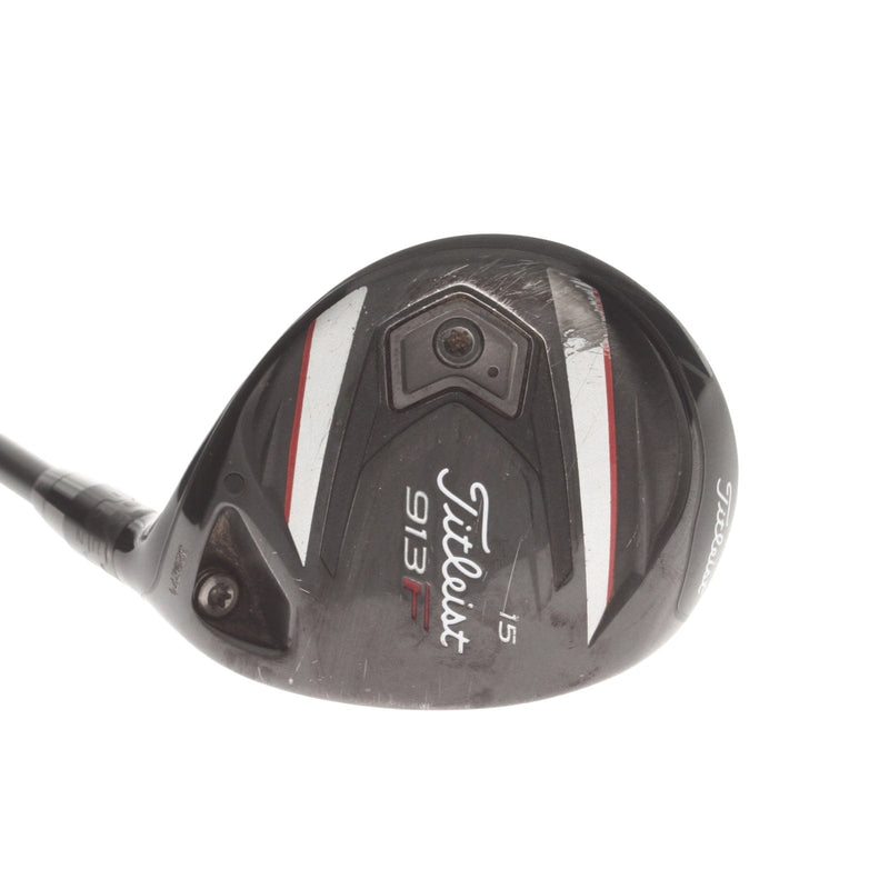 Titleist 913 F Graphite Mens Right Hand Fairway 3 Wood 15* Stiff - Aldila R.I.P. 70 2.7