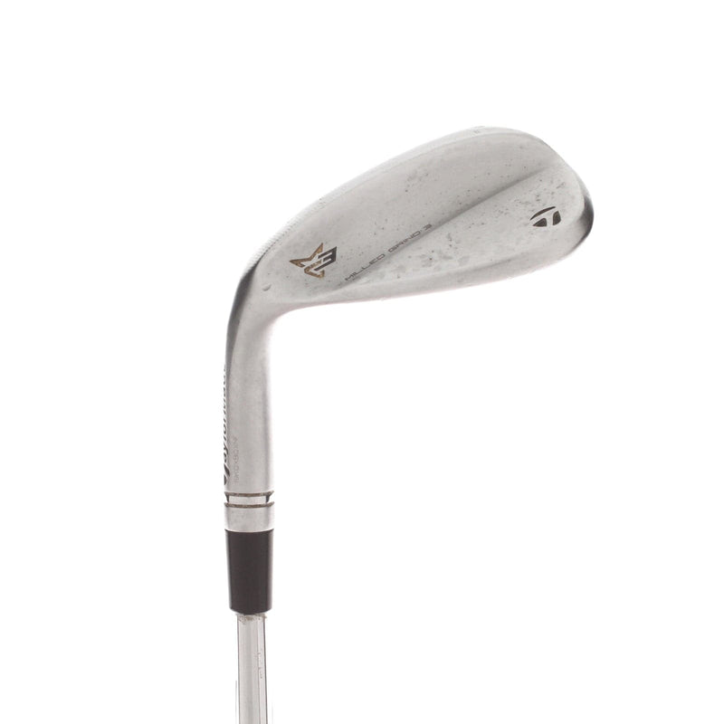 TaylorMade Milled Grind 3 Graphite Mens Left Hand Lob Wedge 60* 10 Bounce SB Grind Stiff - Dynamic Gold Tour Issue S200