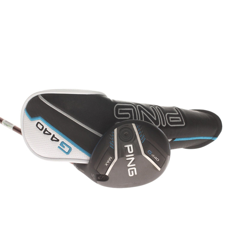 Ping G440 Max Graphite Mens Right Hand Fairway 5 Wood 19* Regular - Denali Red 60