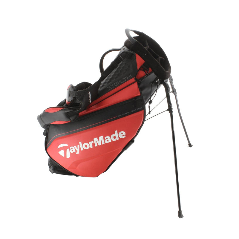 TaylorMade Stealth Stand Bag - Red/Black