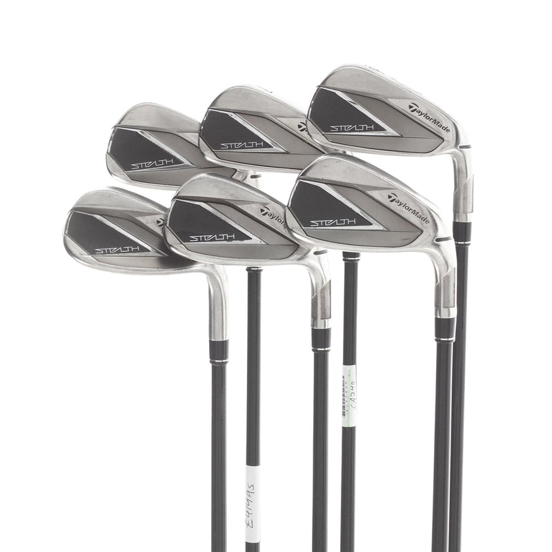 TaylorMade Stealth Graphite Mens Right Hand Irons 6-SW Senior - Fujikura Ventus 5-A