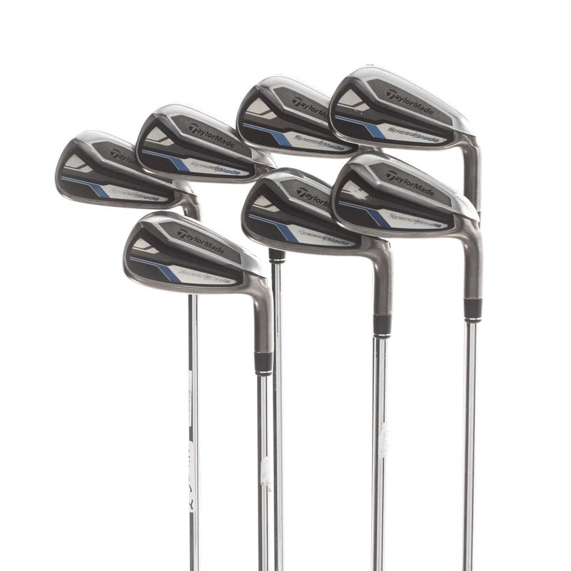 TaylorMade Speedblade Steel Mens Right Hand Irons 4-PW Regular - Speedblade 85g