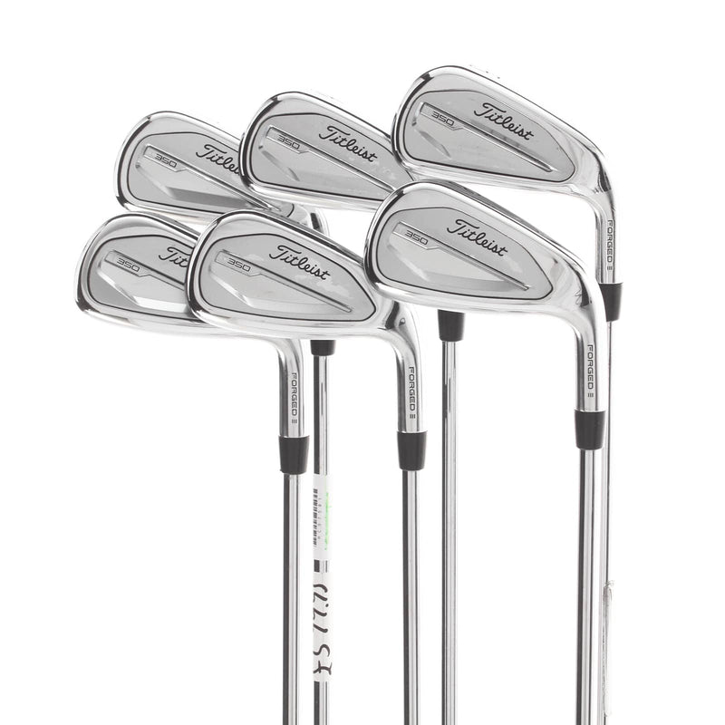 Titleist T350 2023 Steel Mens Right Hand Irons 5-PW Regular - AMT Red R300