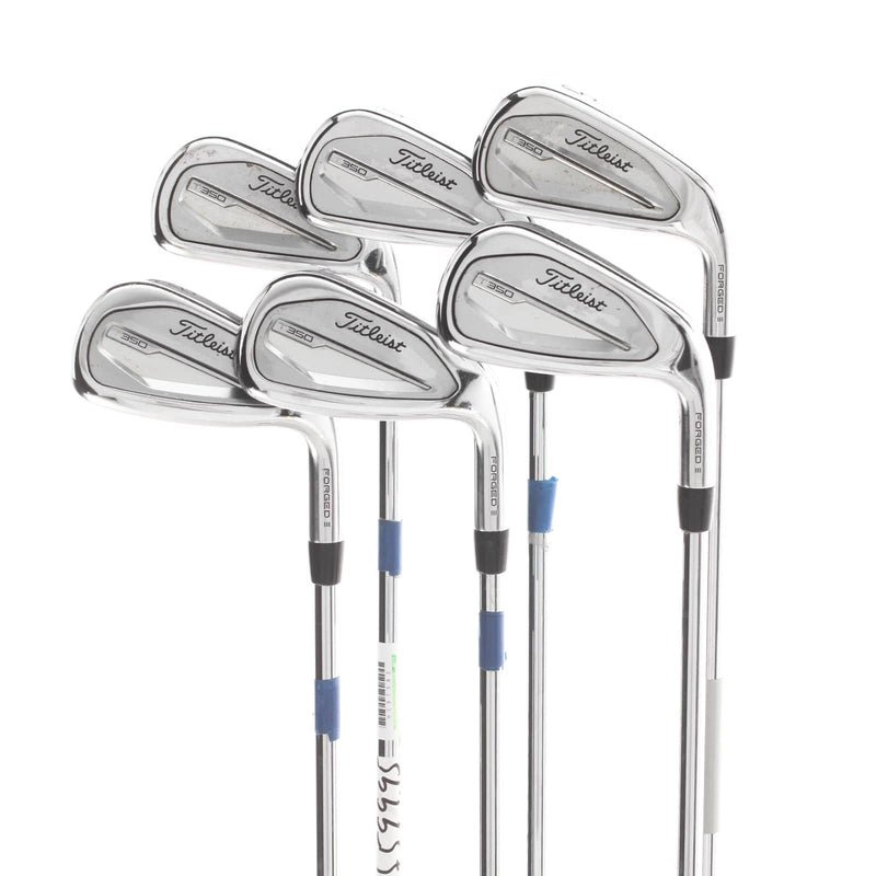 Titleist T350 2023 Steel Mens Right Hand Irons 5-PW Regular - AMT Red R300