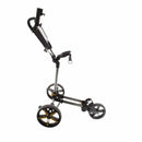 PowaKaddy DLX Lite FF 3-Wheel Push/Pull Trolley - Black/Yellow