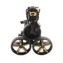 PowaKaddy DLX Lite FF 3-Wheel Push/Pull Trolley - Black/Yellow