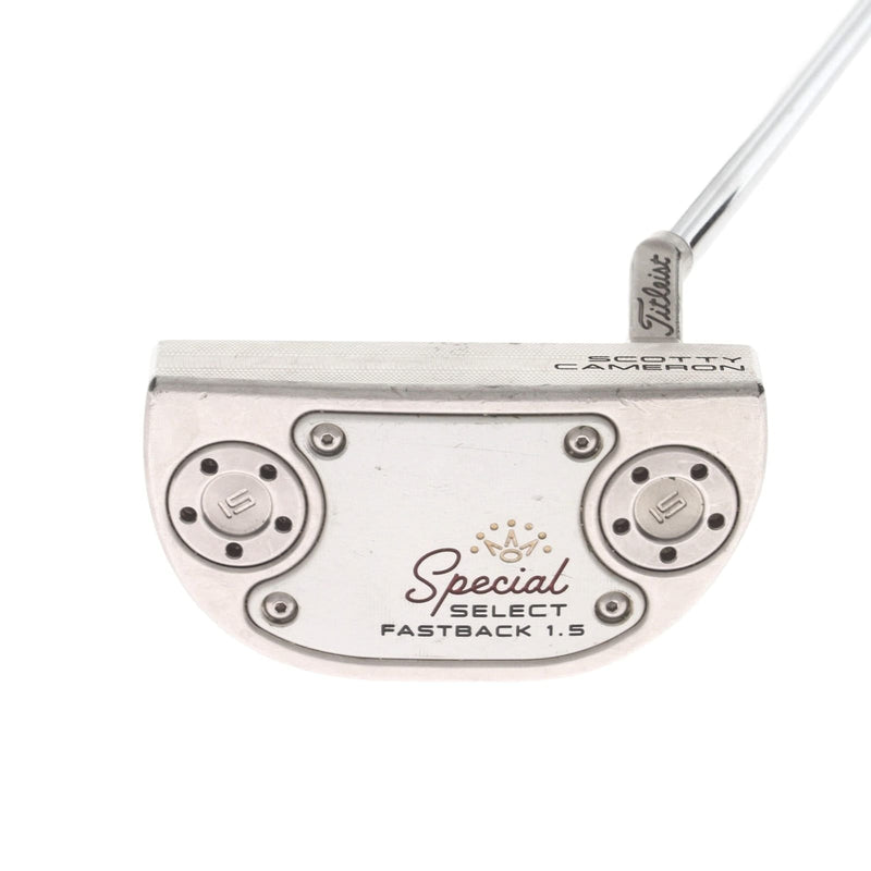 Scotty Cameron Special Select Fastback 1.5 Steel Right Hand Putter 34" Mallet - Scotty Cameron Grip