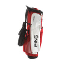 Ping 4 Series Stand Bag - White/Red/Black