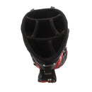 Ryder Golf Stand Bag - Black/Red