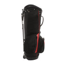 Ryder Golf Stand Bag - Black/Red