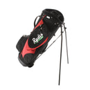 Ryder Golf Stand Bag - Black/Red