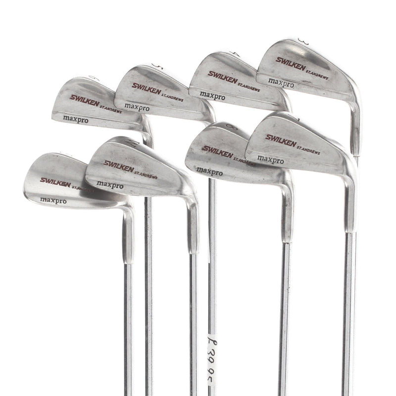 Swilken Max Pro Steel Mens Right Hand Irons 3-SW Regular - Dynamic Gold