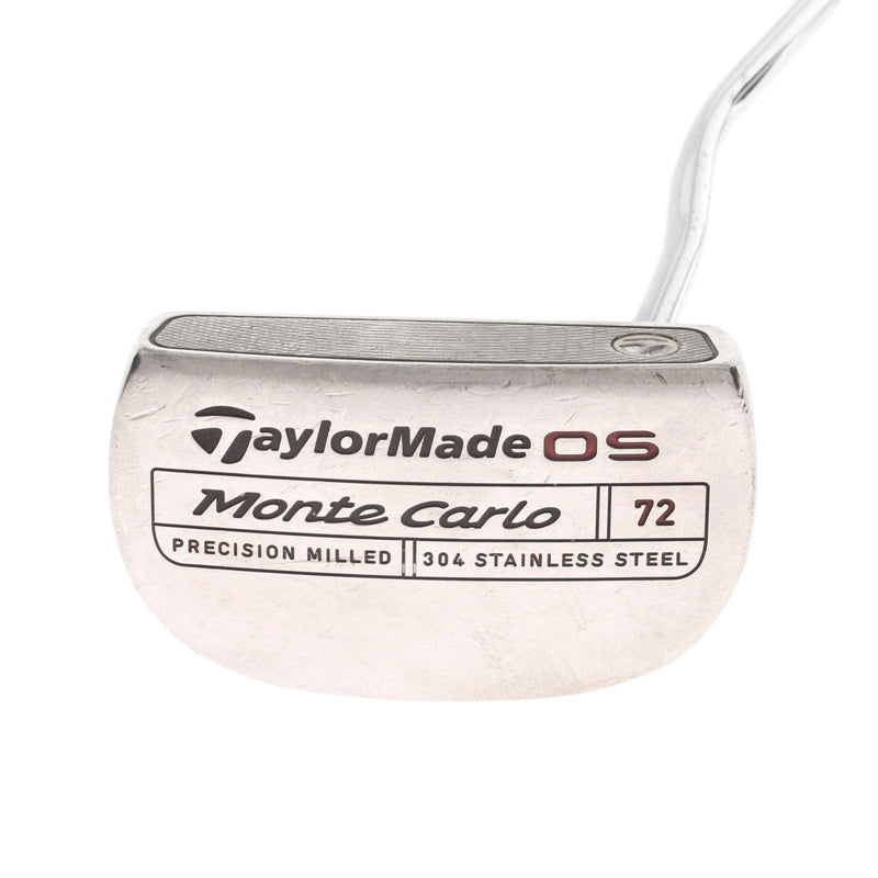 TaylorMade OS Monte Carlo Mens Right Hand Putter 35" Mallet - Super Stroke