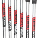 TaylorMade P7MC 2023 Steel Mens Right Hand Irons 5-PW Extra Stiff - KBS Tour C Taper 130
