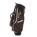 Ping Hoofer Stand Bag - Brown/Black/White