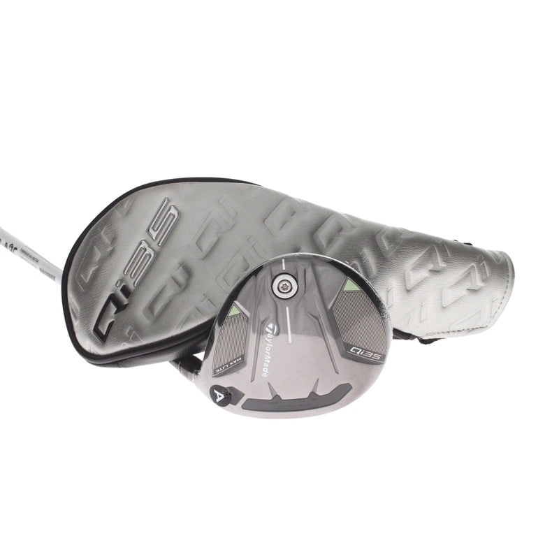TaylorMade Qi35 Max Lite Graphite Mens Right Hand Fairway 5 Wood 18.5* Senior - Vanquish Blue 4 R2