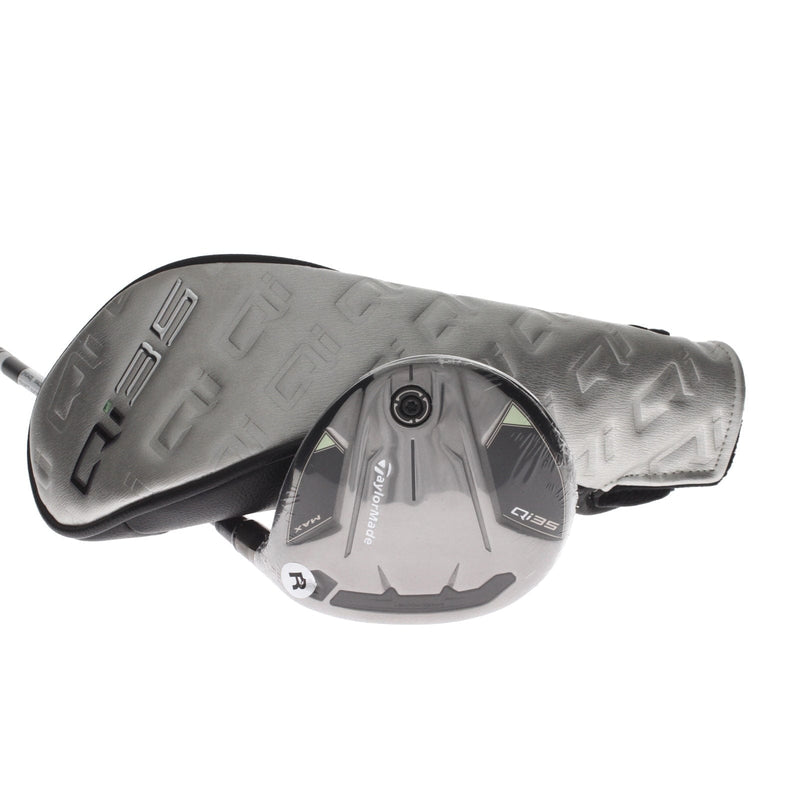 TaylorMade Qi35 Max Graphite Mens Right Hand Fairway 3 Wood 15.5* Regular - Fujikura Air Speeder 50-R