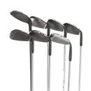 Cobra King T-Rail Steel/Graphite Mens Left Hand Irons 5-SW Regular - Cobra Ultra Lite